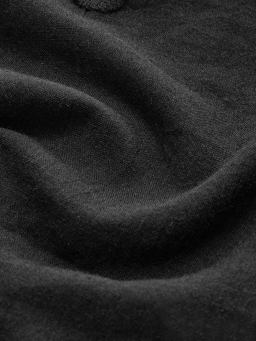 Semi-Sheer Cotton Keyhole Neckline Midi Dress