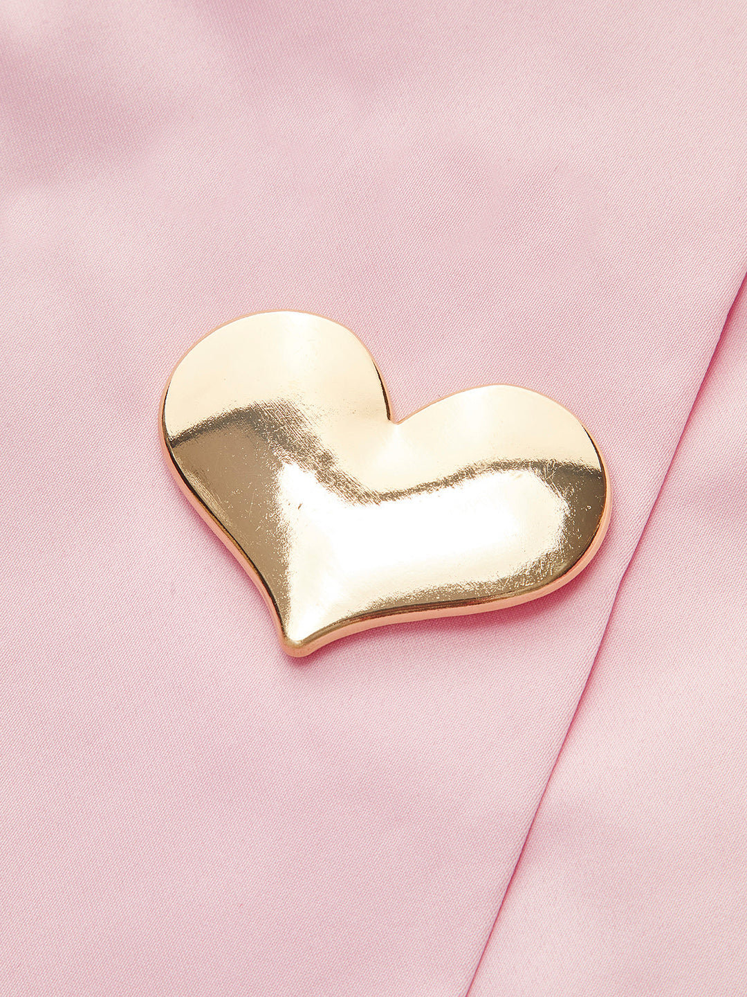 Satin Asymmetrical Embellished Strapless Dress