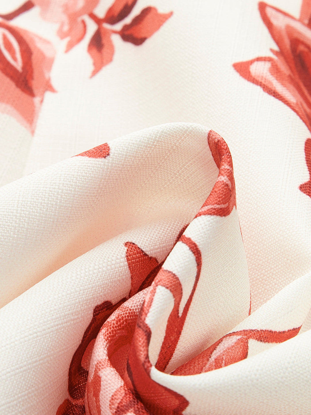 Floral Backless A-Line Dress