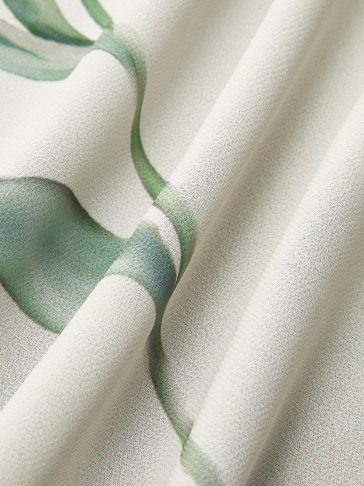 Floral Print Side Tie Cami Dress