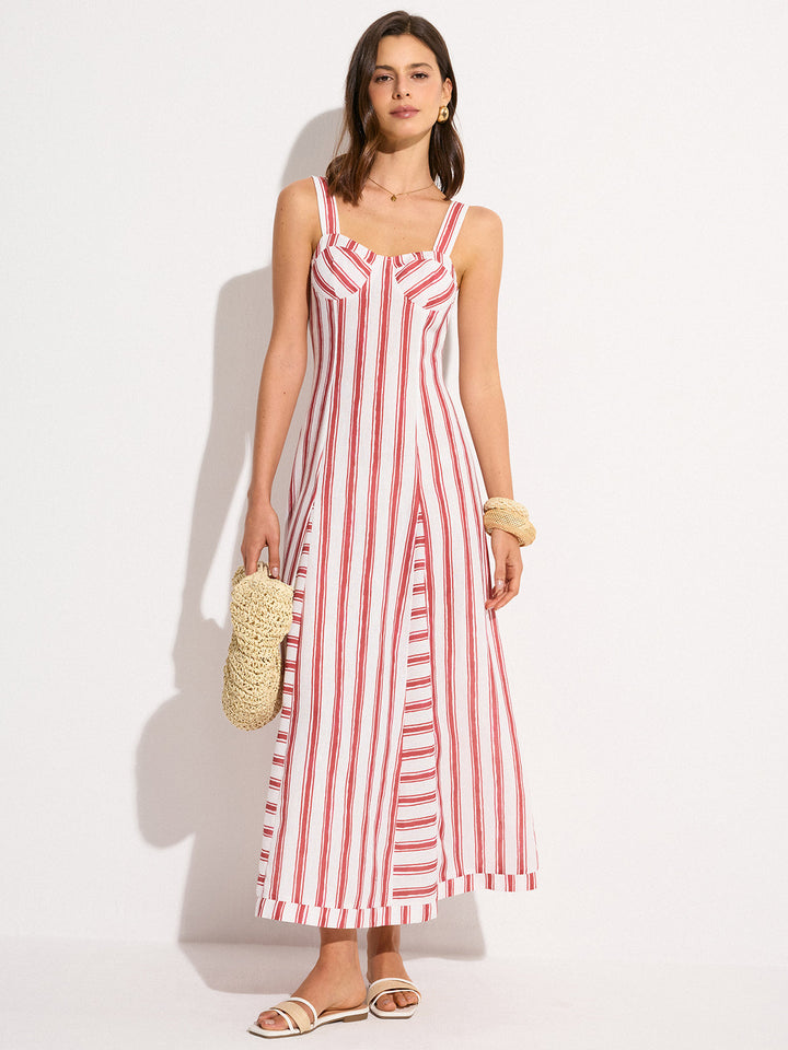 Striped Maxi Dress