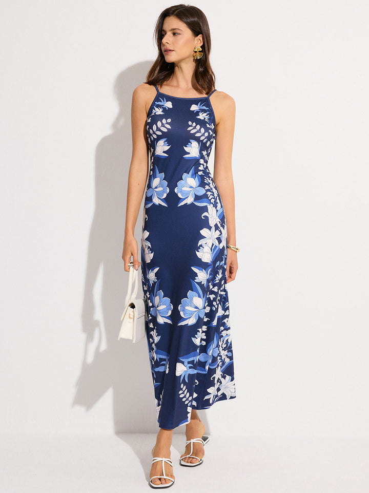 Floral Print Maxi Dress