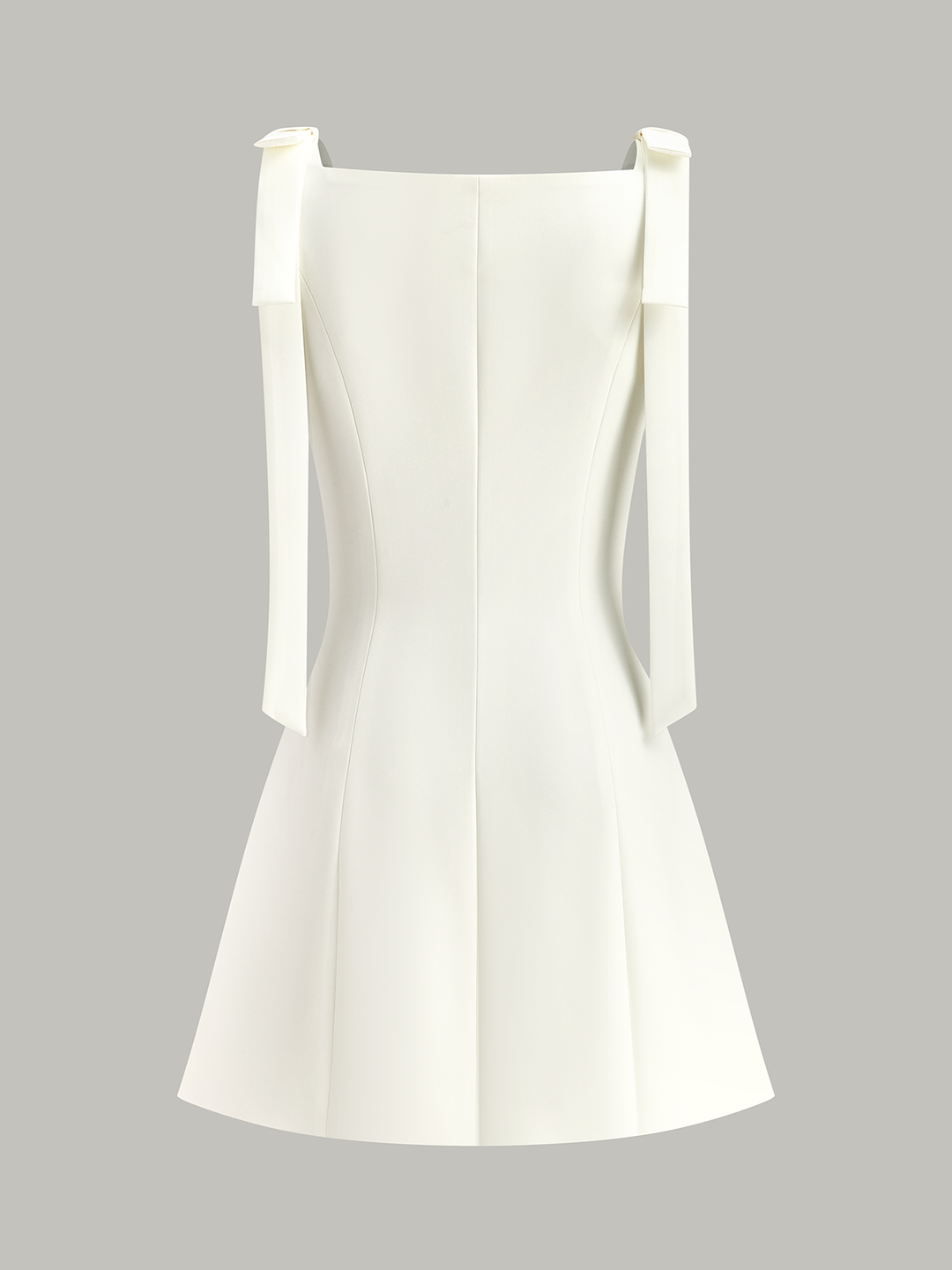 Bow-Strap Mini Dress