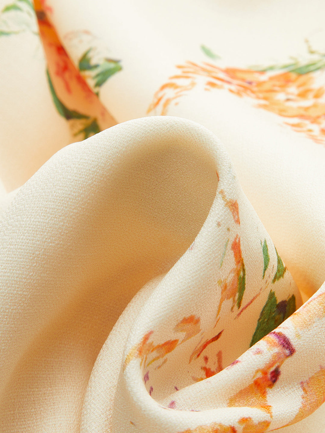 Floral Print Lace-Up Back Sleeveless Dress