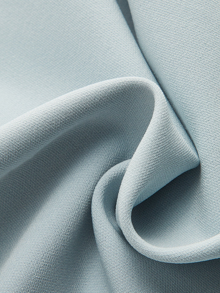 Color Block Detachable Strap Maxi Dress