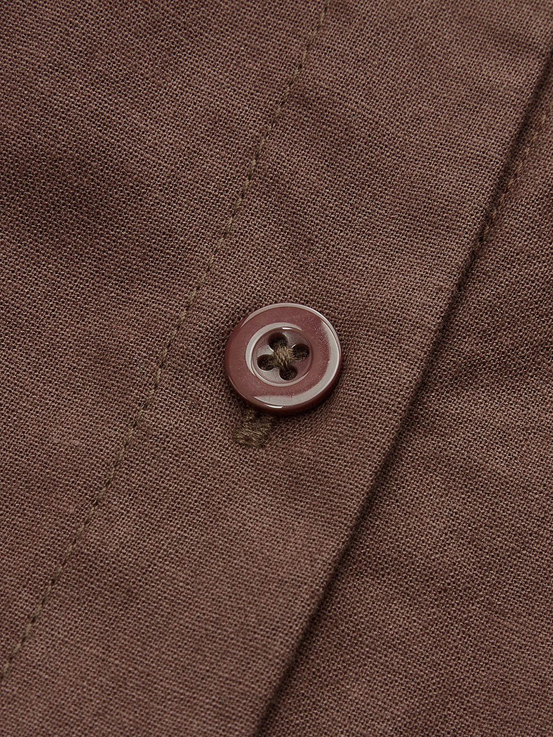 Pleated Button-Front Shirt Dress