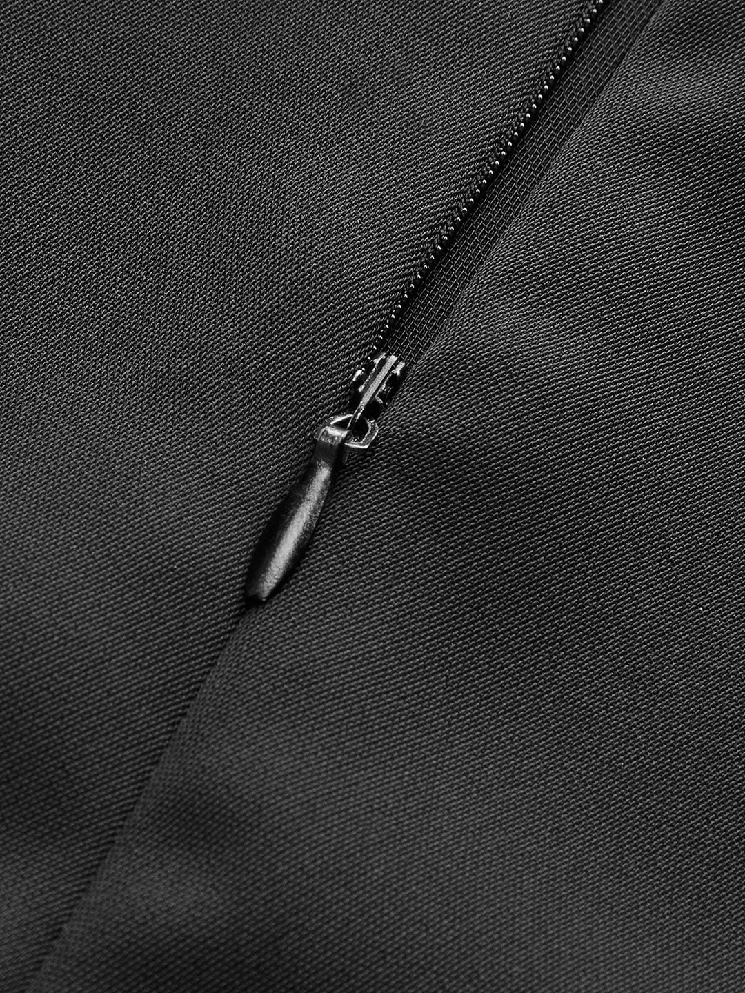 Belted Mock Neck Wide-Leg Jumpsuit