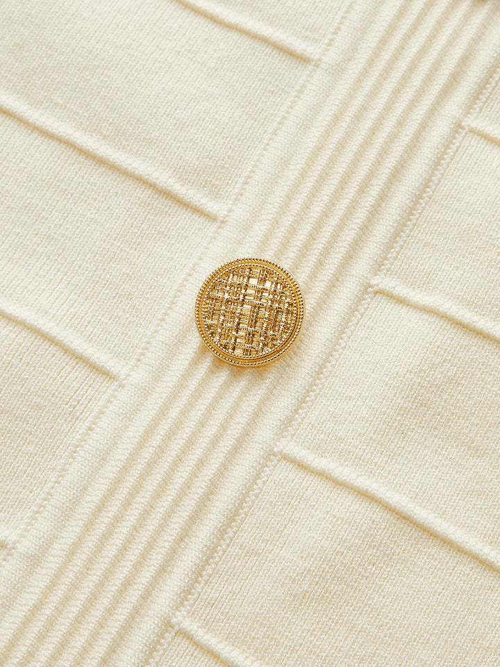 Halter Neck Backless Sweater Dress