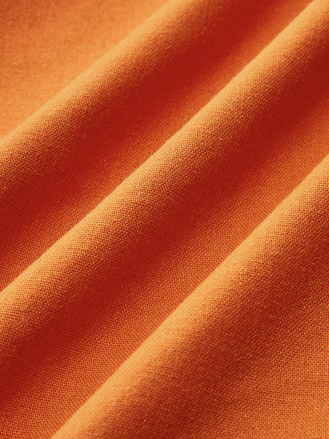 Linen & Cotton Contrast Trim Maxi Dress