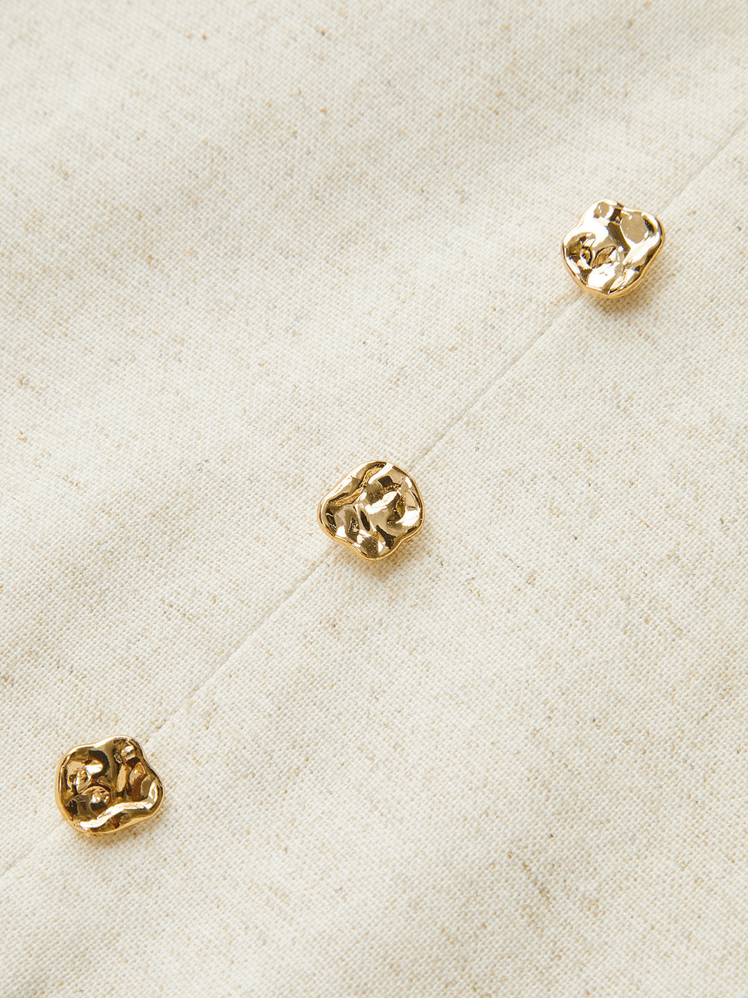 Button Front Belted Midi Dress