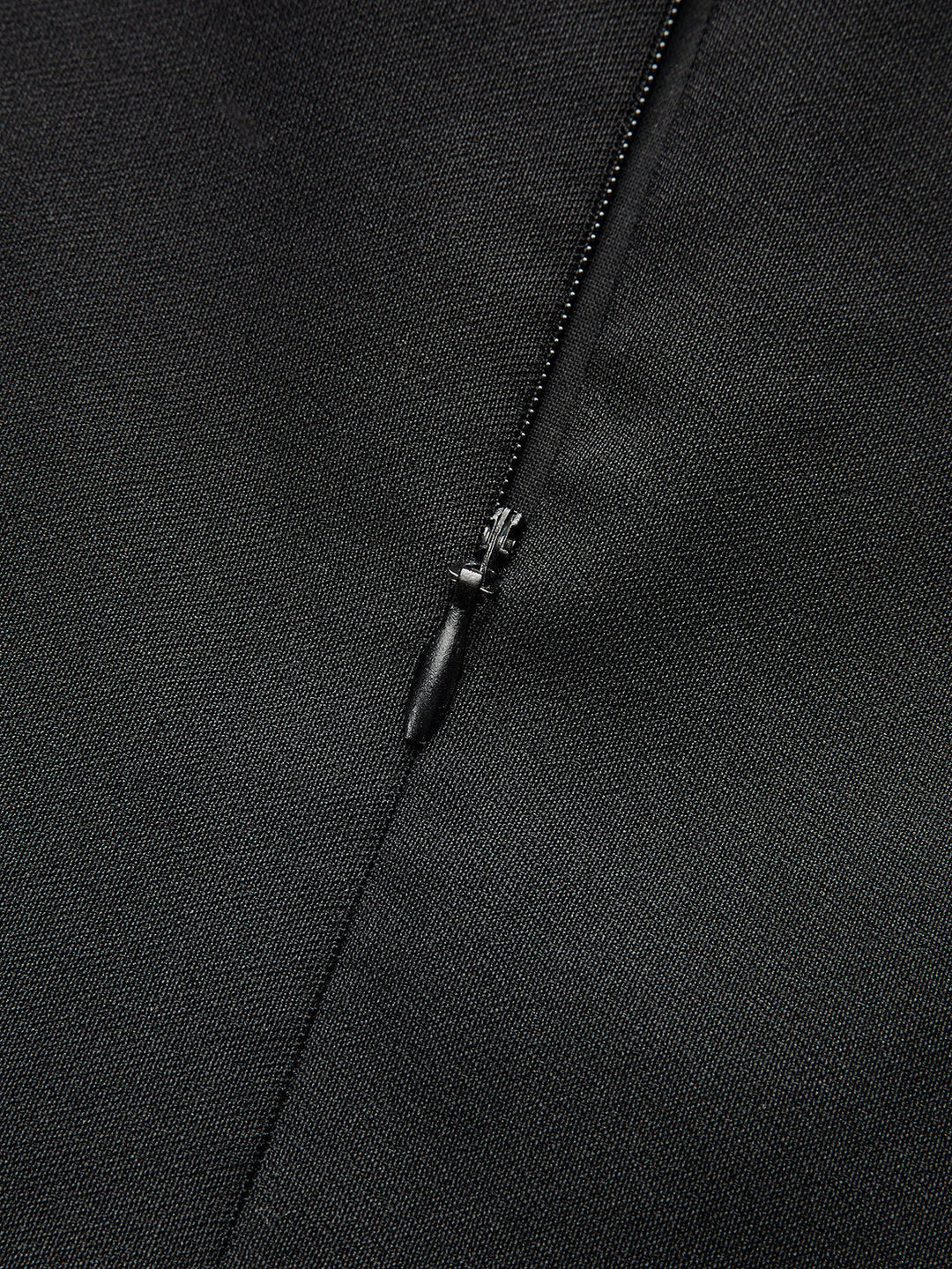 Long Sleeve Color-Block Pleated Dress