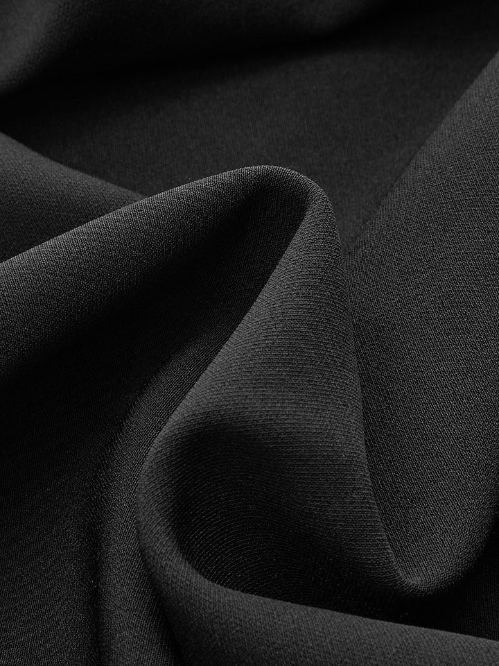 Cap Sleeved Keyhole Neckline Flared Midi Dress