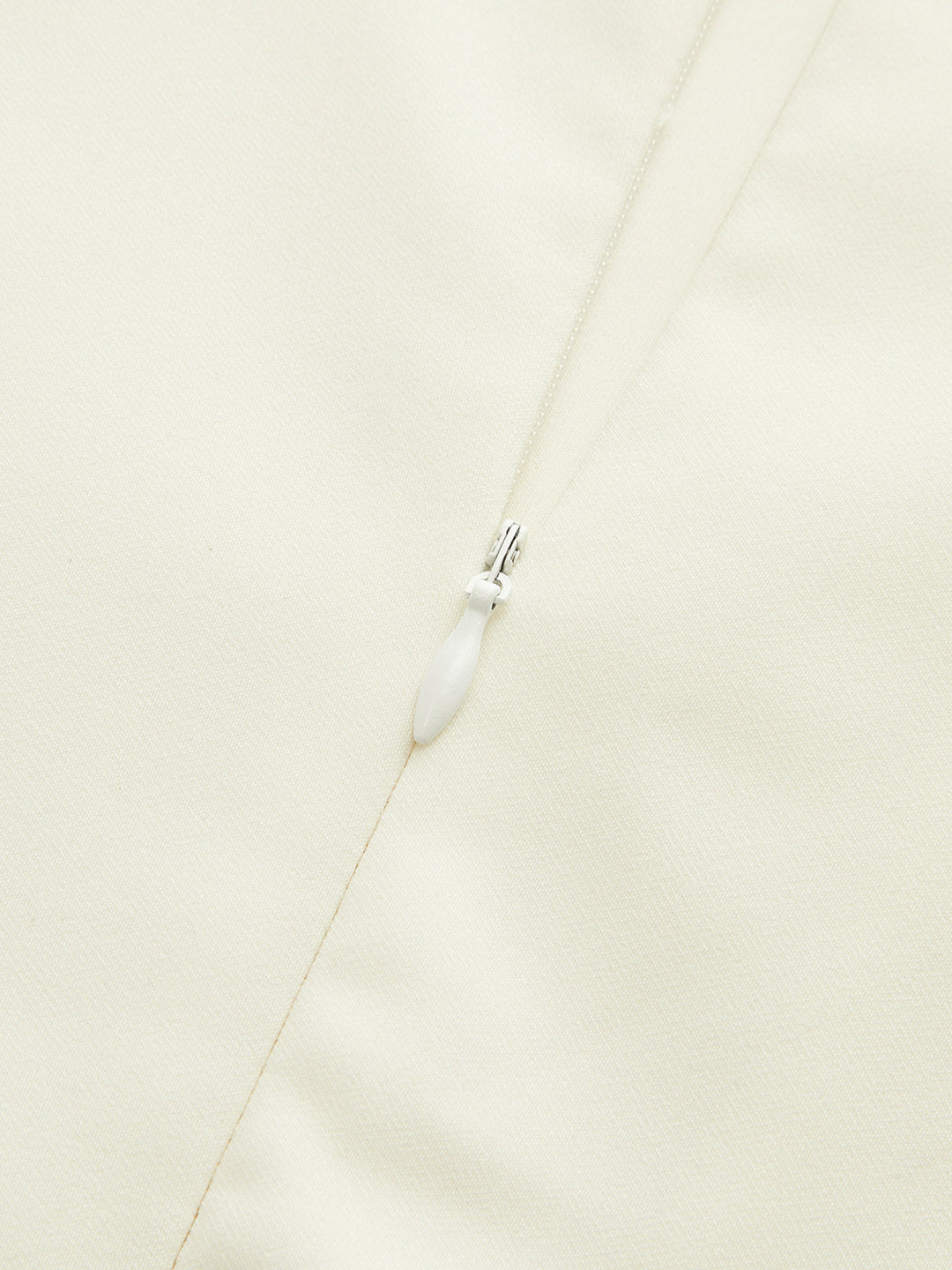 Stand Collar Long Sleeve Cut-Out Fitted Dress