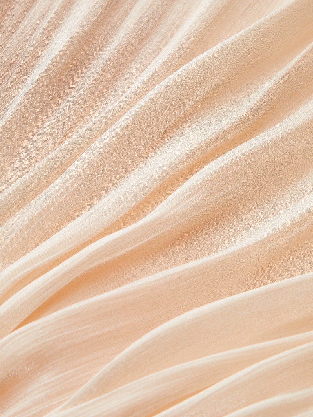 Semi-Sheer Tiered Draped Tie-Waist Mini Dress