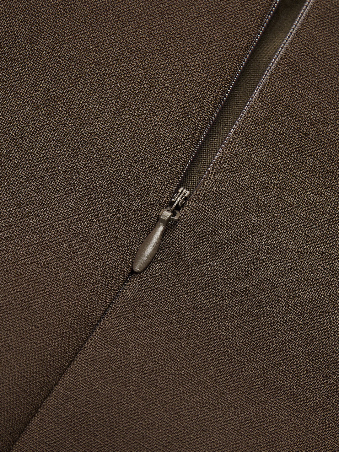 Belted V-Neck Tailored Dress