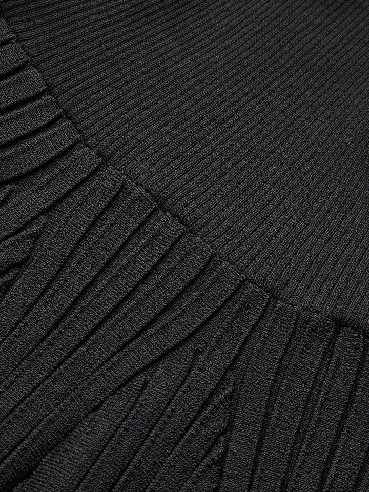 Rhinestone-Embellished Slim Fit Mini Dress