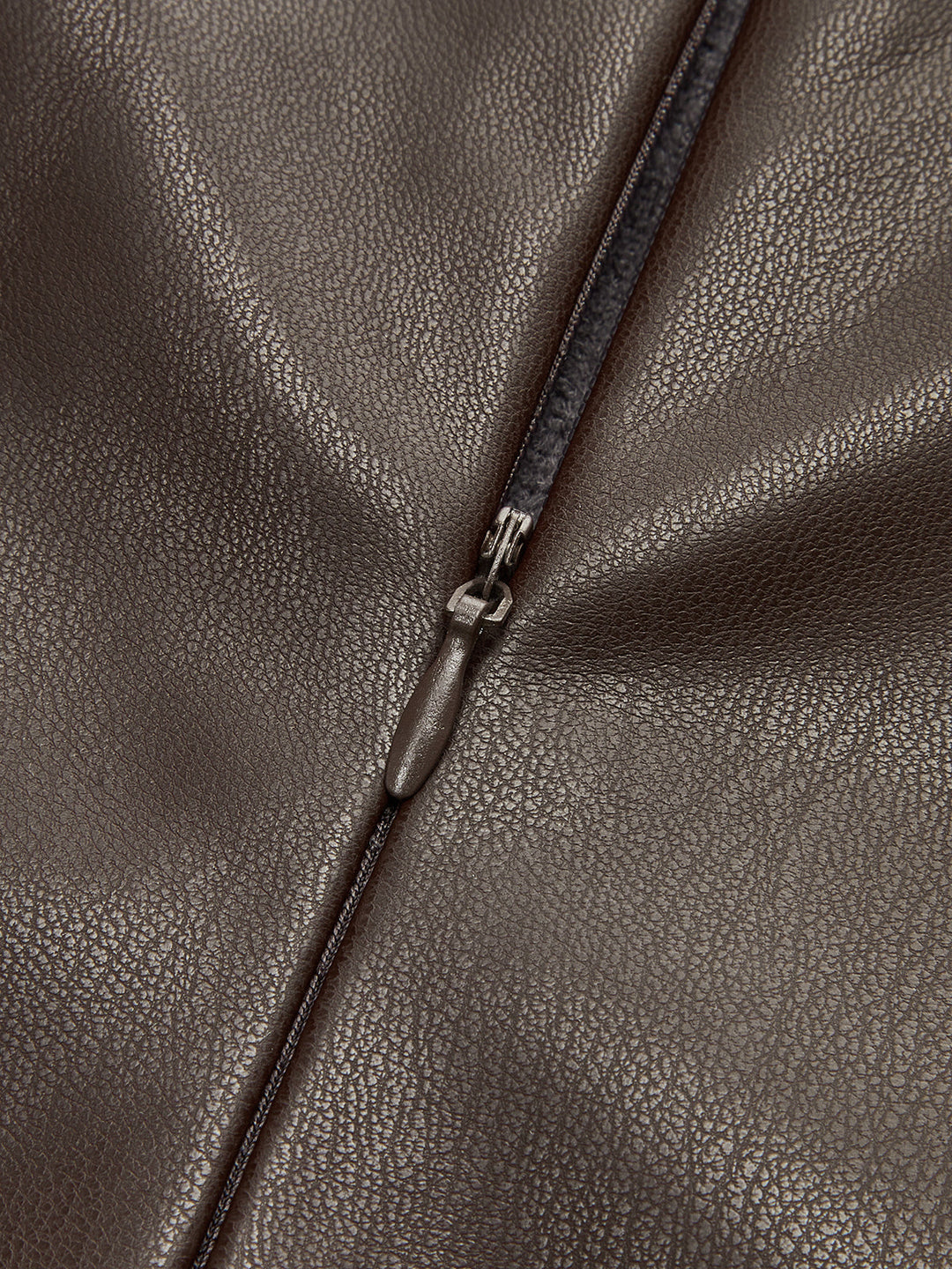 Lace Trim PU Leather Sleeveless Maxi Dress