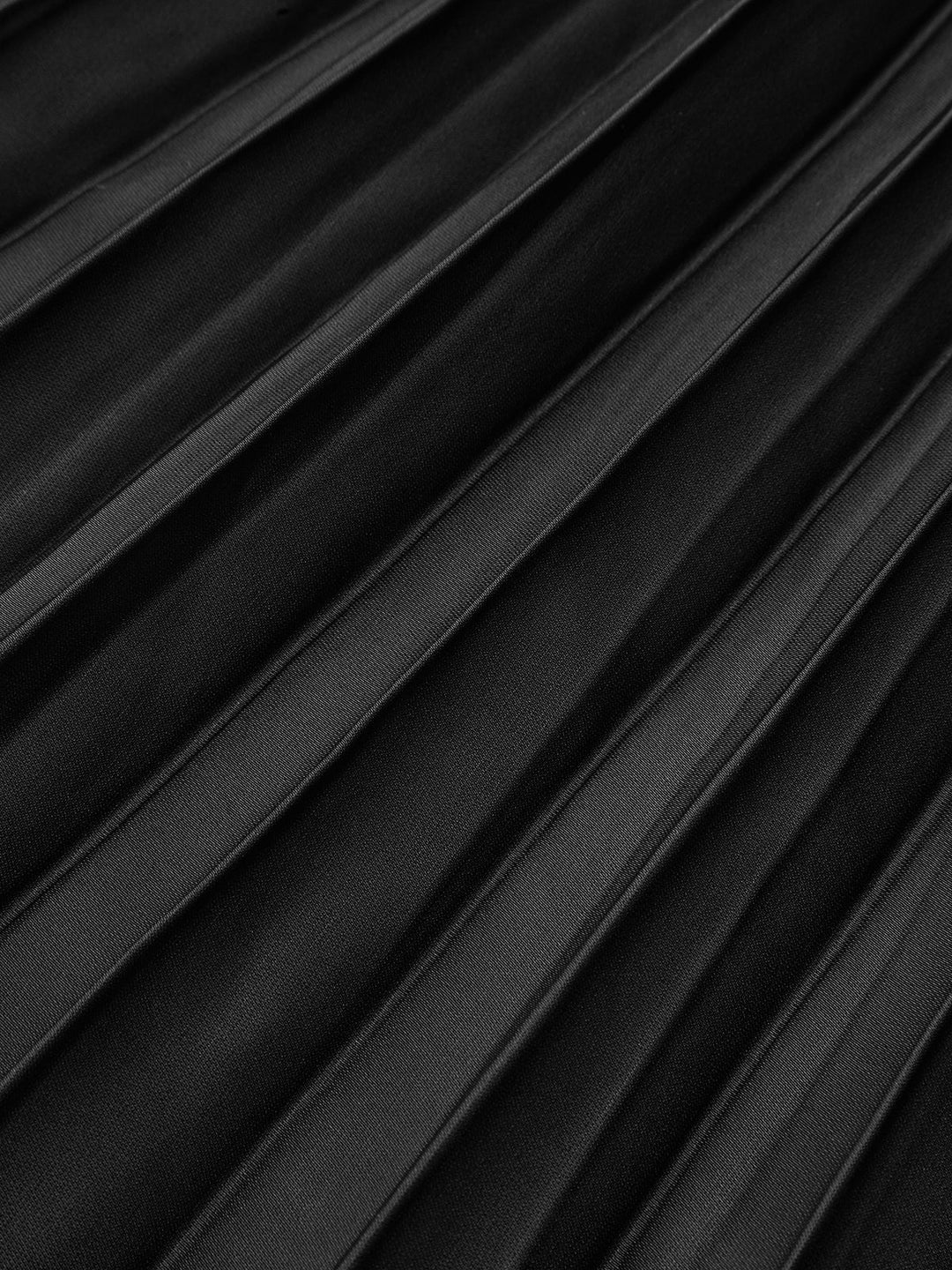 Belted Pleated Long Sleeve Shirt Dress