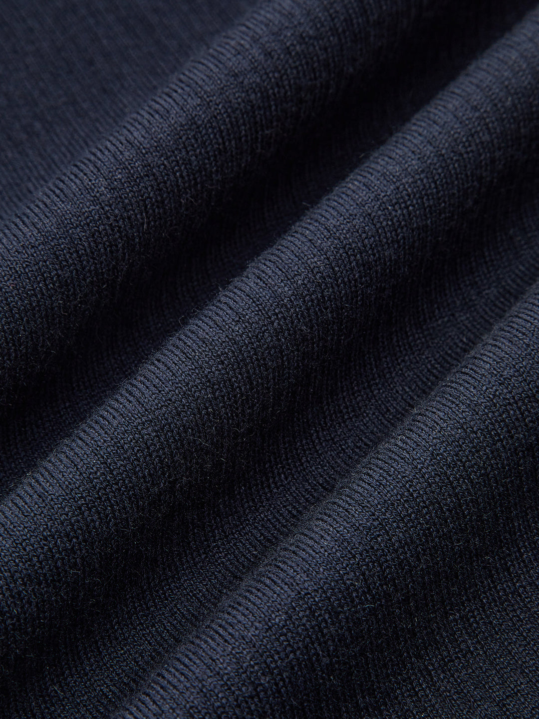 Leg-Of-Mutton Sleeve Wool Blend Collared Midi Dress