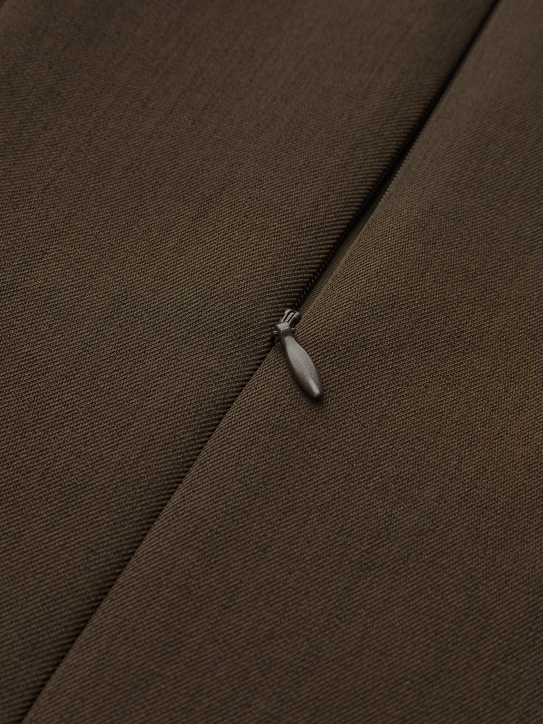 Metal Side Button Long Sleeve Midi Dress