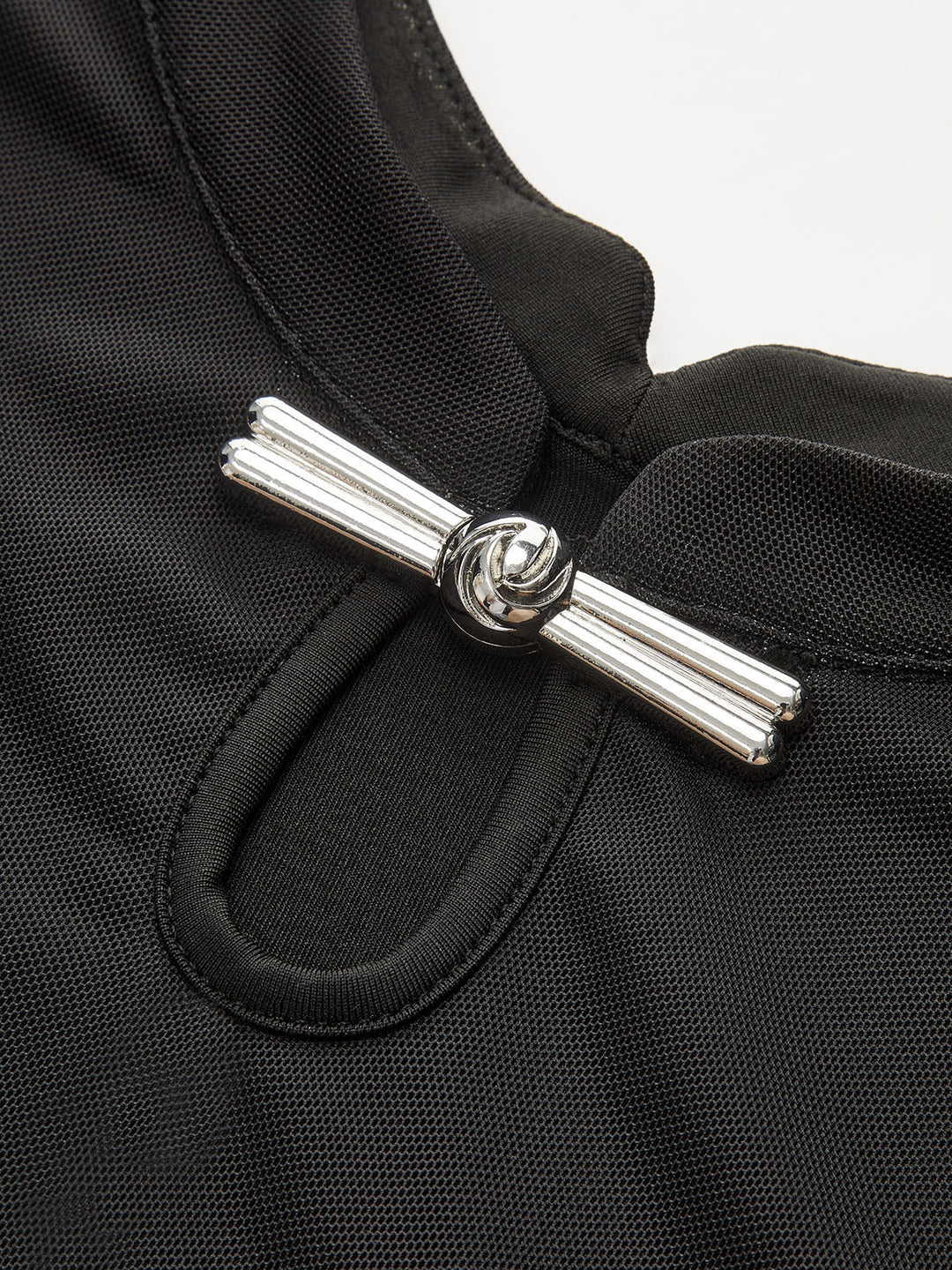 Mesh Long Sleeve Floral Print Maxi Dress