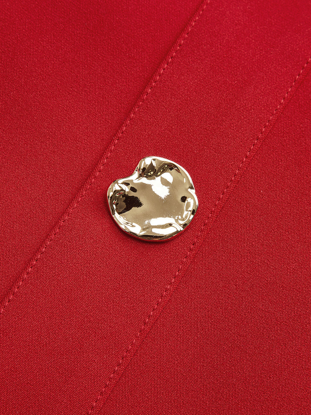 Square Neck Button Front Mini Dress