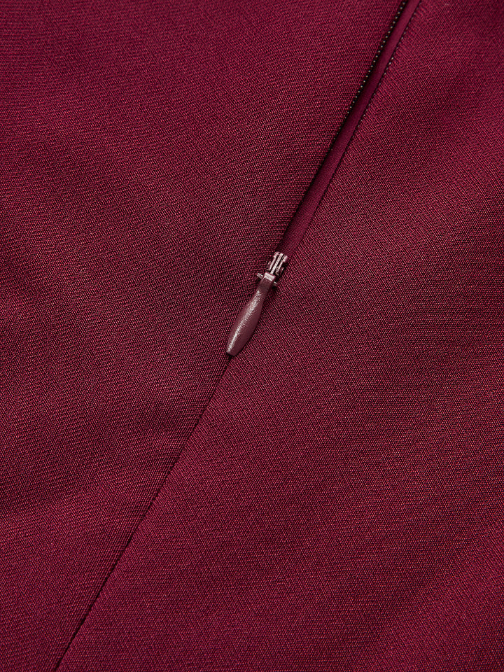 Asymmetric Ruffle Hem Sleeveless Mini Dress