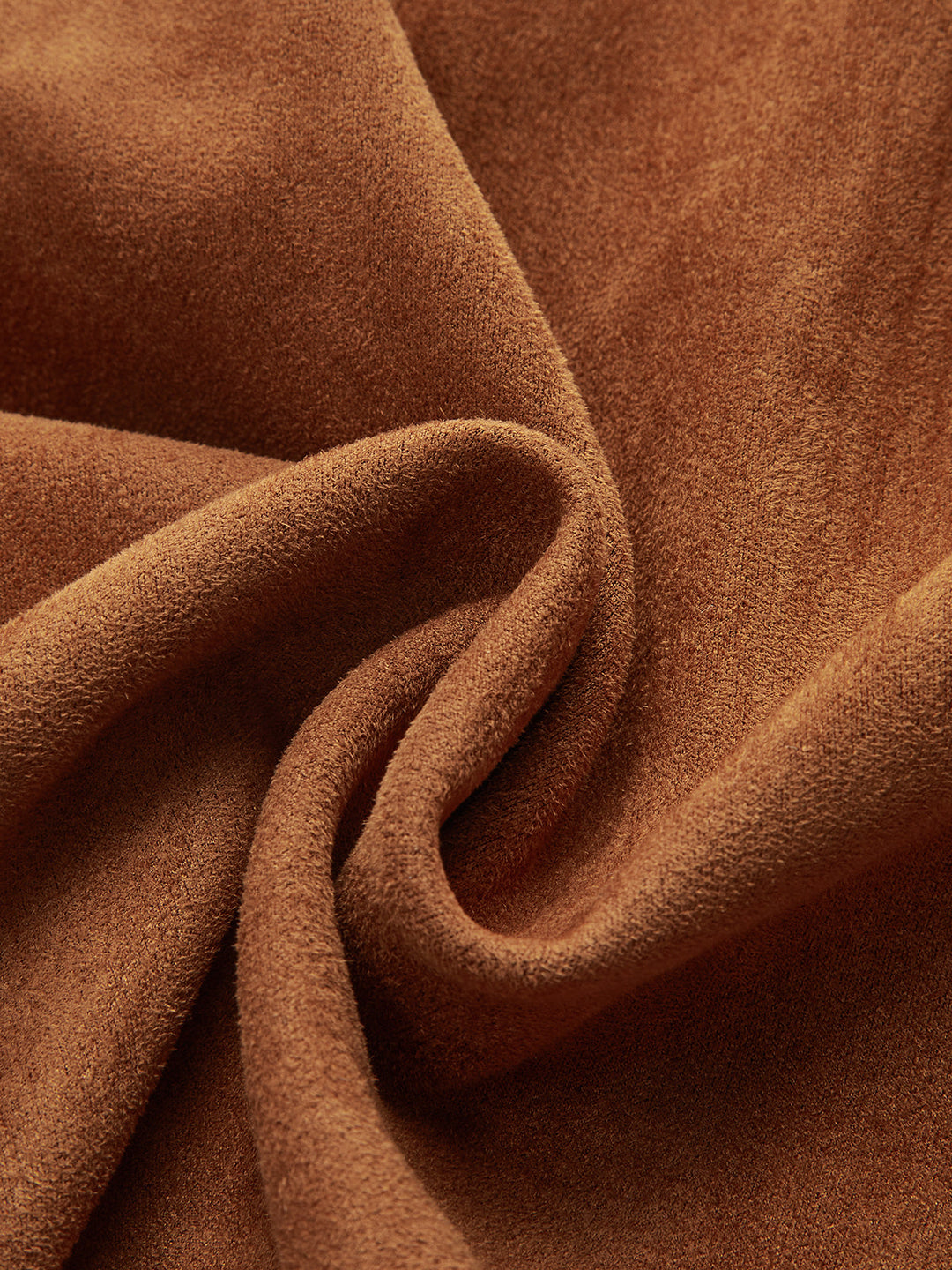 Faux Suede Sleeveless Mini Dress