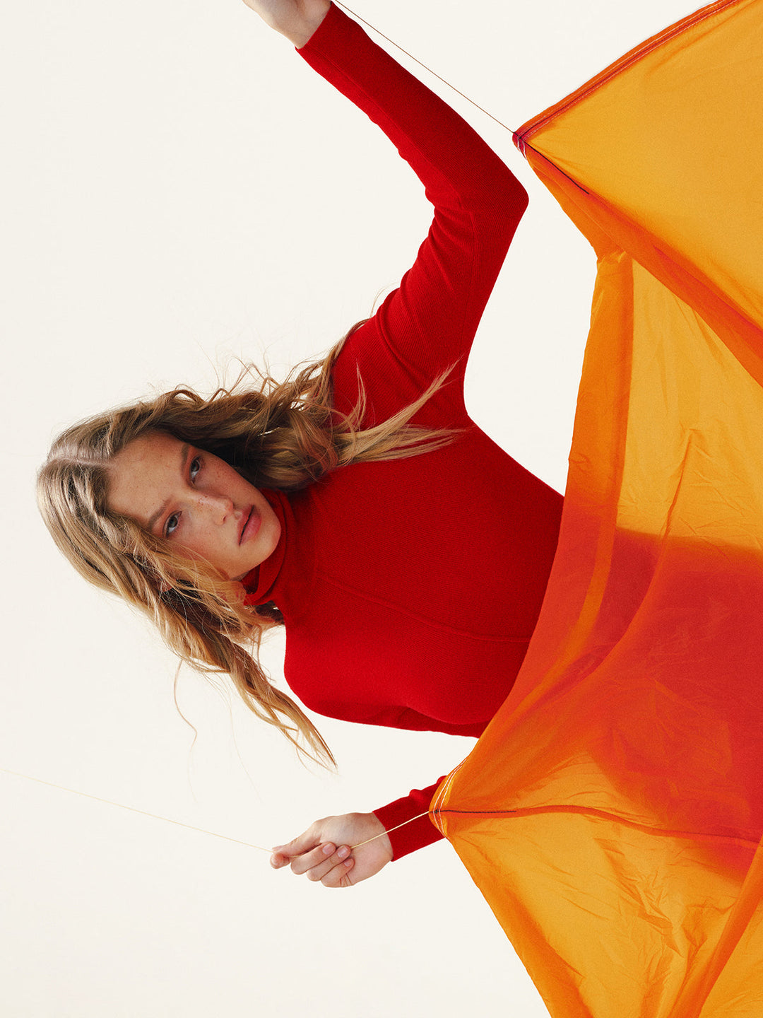 Wool-Blend Turtleneck Maxi Dress