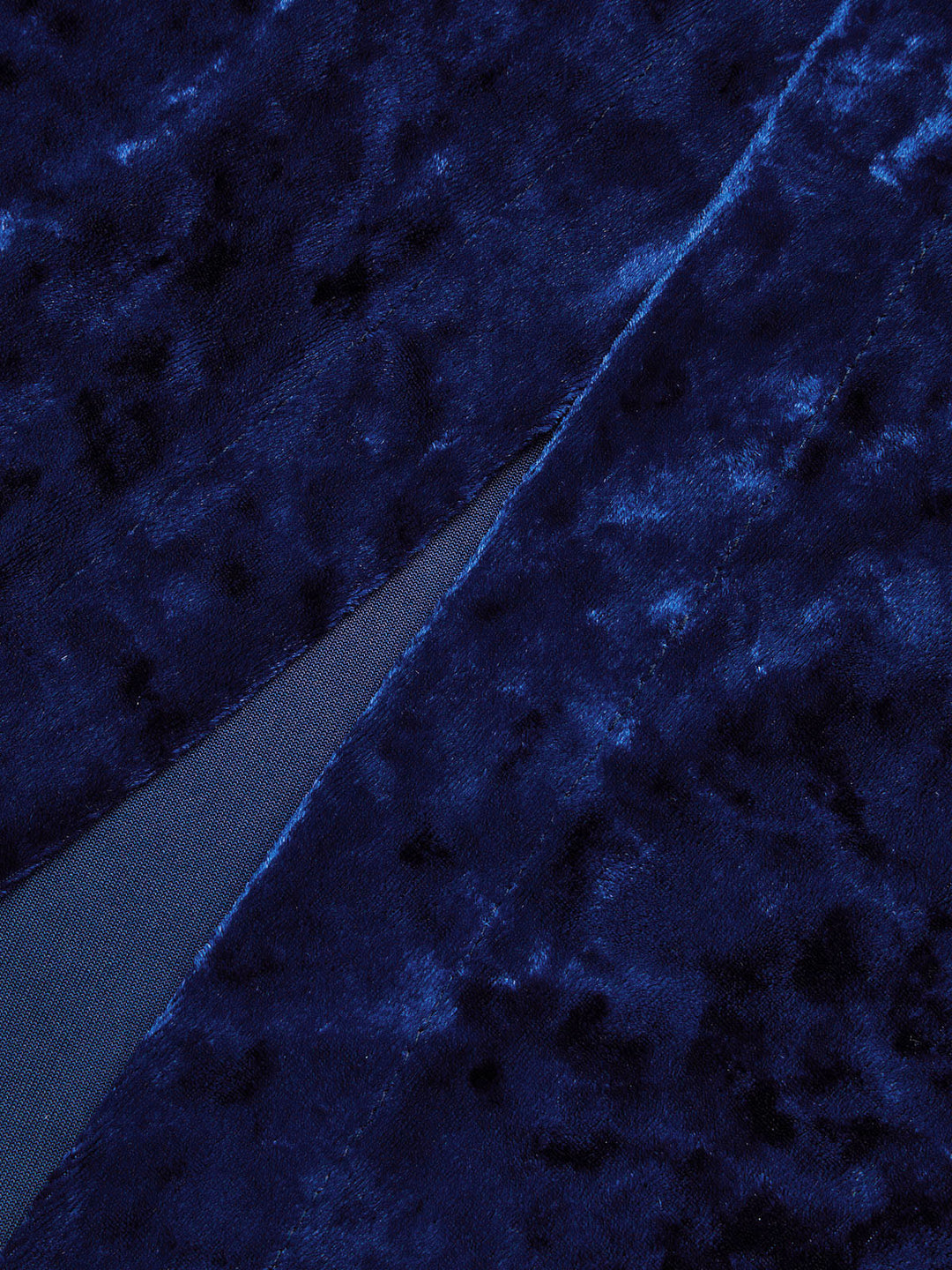 Metal Button Ruched Velvet Maxi Dress