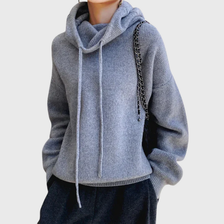 Eden | Drawstring Turtleneck Sweater
